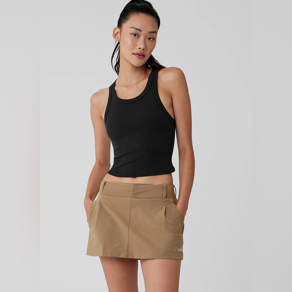 ALO Goddess Ribbed Go-To Tank